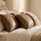 The Sanderé Handmade Plume Decorative Pillow