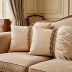 The Sanderé Handmade Plume Decorative Pillow