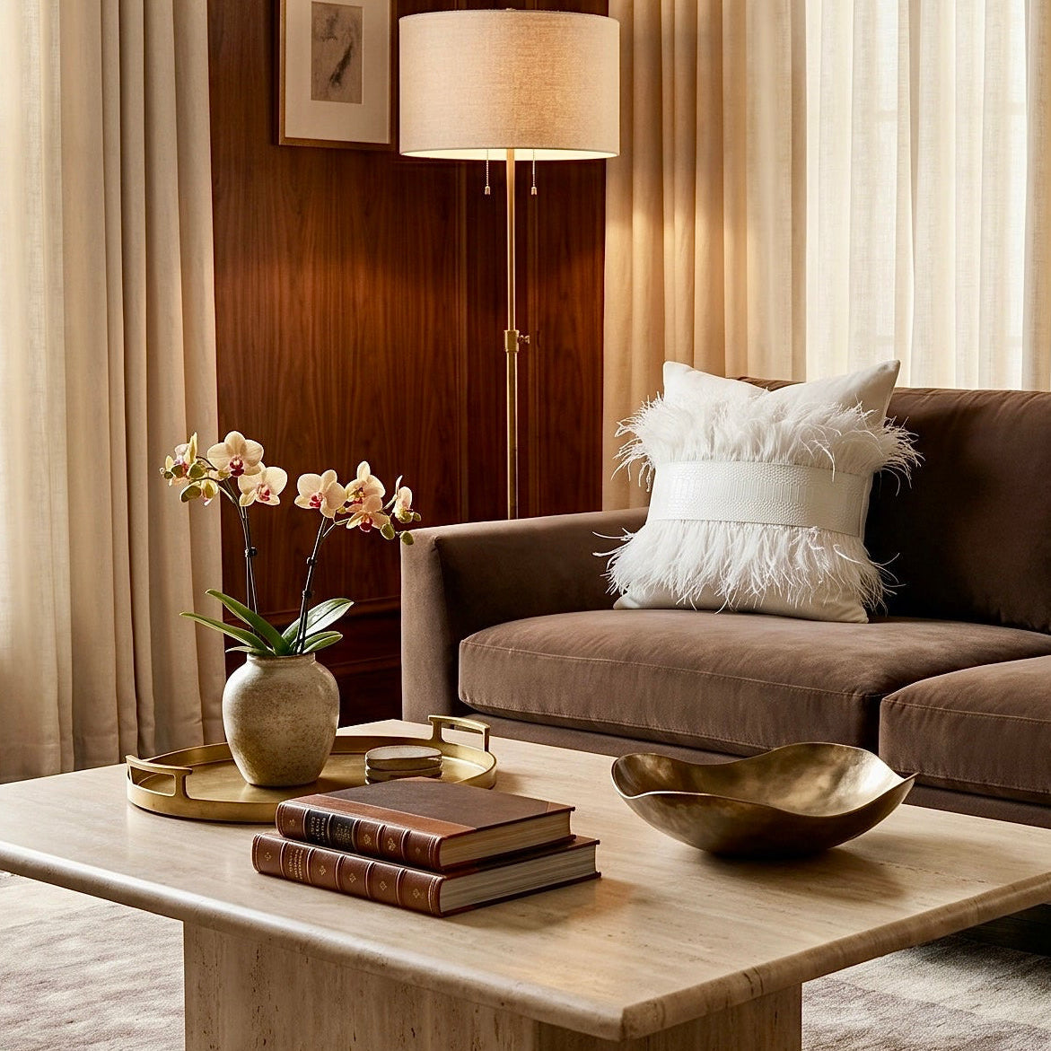 The Sanderé Handmade Atelier Plume Decorative Pillow