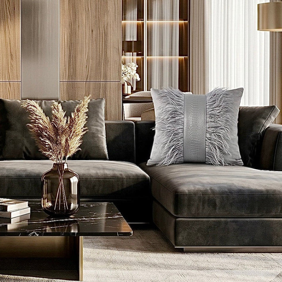 The Sanderé Handmade Atelier Plume Decorative Pillow