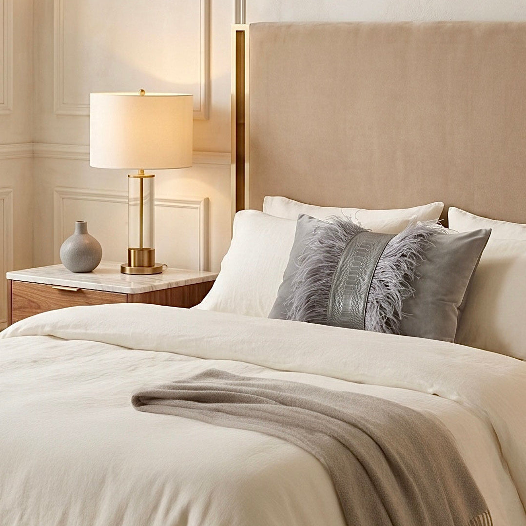 The Sanderé Handmade Atelier Plume Decorative Pillow