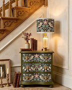 The Sanderé Gardenlark Nightstand | Hand-Finished Three-Drawer Bedside Table