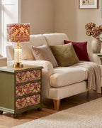 The Sanderé Roselle Nightstand | Hand-Finished Three-Drawer Bedside Table