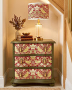 The Sanderé Roselle Nightstand | Hand-Finished Three-Drawer Bedside Table