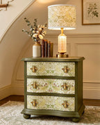 The Sanderé Edenlark Nightstand | Hand-Finished Three-Drawer Bedside Table