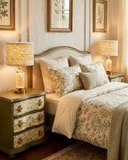 The Sanderé Edenlark Nightstand | Hand-Finished Three-Drawer Bedside Table