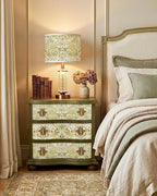 The Sanderé Edenlark Nightstand | Hand-Finished Three-Drawer Bedside Table