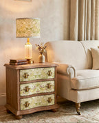 The Sanderé Edenlark Nightstand | Hand-Finished Three-Drawer Bedside Table