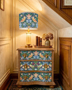 The Sanderé Wrenwood Nightstand | Hand-Finished Three-Drawer Bedside Table