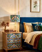 The Sanderé Wrenwood Nightstand | Hand-Finished Three-Drawer Bedside Table