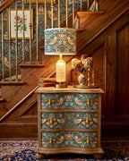 The Sanderé Vivienne Nightstand | Hand-Finished Three-Drawer Bedside Table