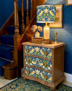 The Sanderé Meadowlark Nightstand | Hand-Finished Three-Drawer Bedside Table
