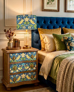 The Sanderé Meadowlark Nightstand | Hand-Finished Three-Drawer Bedside Table