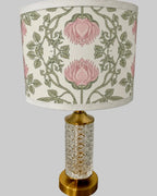 The Sanderé Cottage Bloom Nightstand | Hand-Finished Three-Drawer Bedside Table