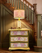 The Sanderé Honeywing Nightstand | Hand-Finished Three-Drawer Bedside Table