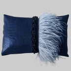 The Sanderé Handmade Plume Decorative Pillow