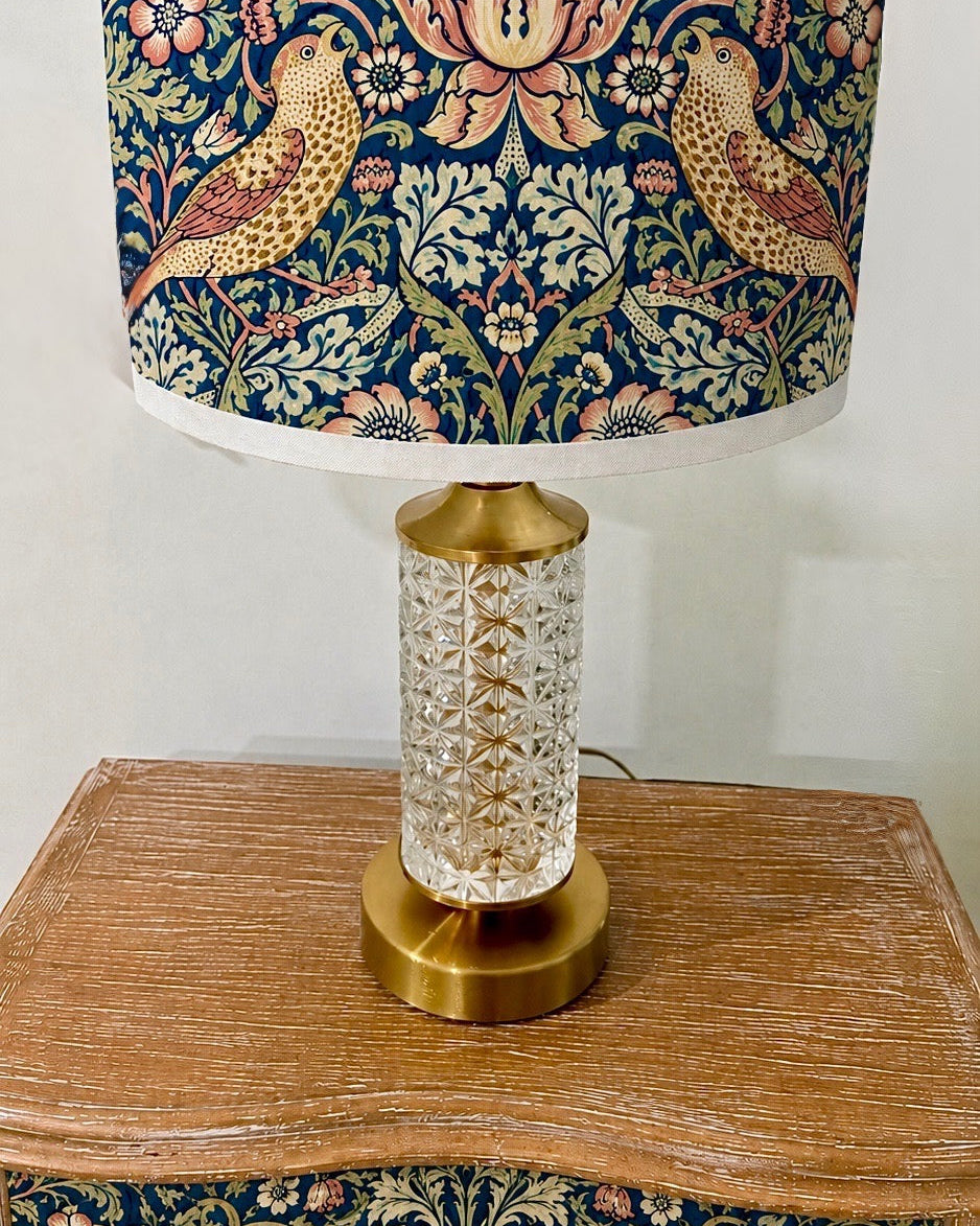 The Sanderé Vivienne Nightstand | Hand-Finished Three-Drawer Bedside Table