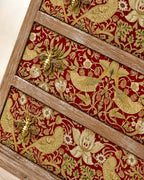 The Sanderé Roselle Nightstand | Hand-Finished Three-Drawer Bedside Table