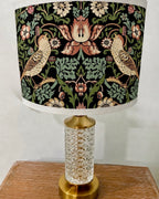 The Sanderé Gardenlark Nightstand | Hand-Finished Three-Drawer Bedside Table