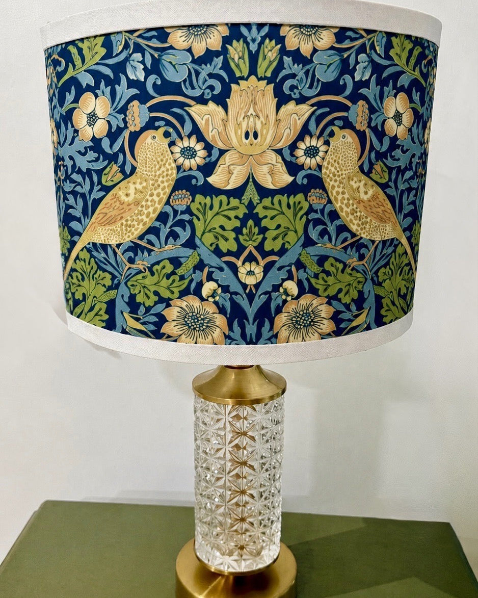 The Sanderé Aviary Nightstand | Hand-Finished Three-Drawer Bedside Table